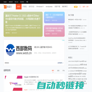 逍遥乐 - 专注于WEB前端开发,Angular,wordpress主题插件,adobe cc,网站开发,网络建设,技术交流学习